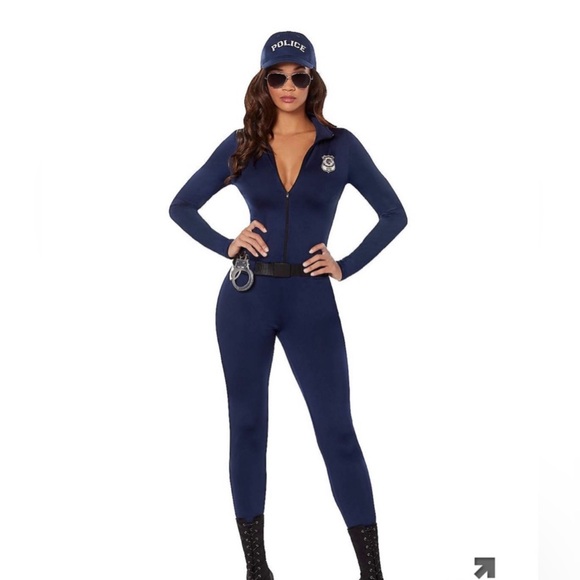 POLICE HALLOWEEN COSTUME - Picture 2 of 12